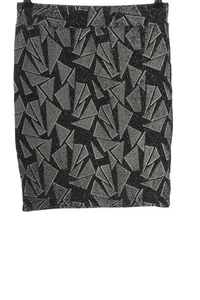 ICHI Minifalda Mujeres Falda Talla EU 34 negro-gris claro look casual - Imagen 1 de 5