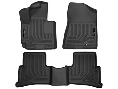 Husky Liners Weatherbeater Floor Mats Fit 2016-2018 Hyundai Tucson Front/2nd Blk Foto 1 de 4