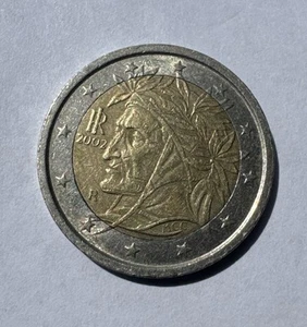 Seltene 2 Euro Münze 2002 IR Mann !!! - Bild 1 von 4