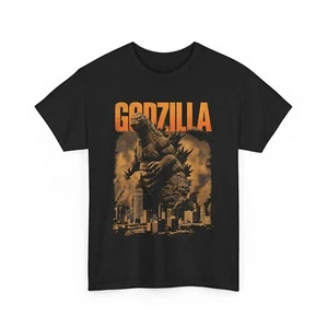Godzilla Graphic Tee, Monster Lover T-Shirt, Kaiju Fan Gift, Japanese Movie Shir - Picture 1 of 2
