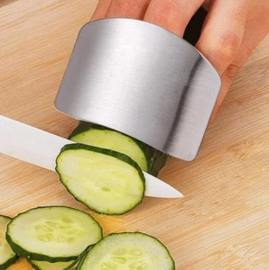 Finger Guard For Cutting, Unbreakable Stainless Steel Safe Slice Knife Guard - Picture 1 of 4