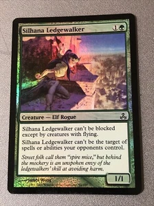 Silhana Ledgewalker Foil X1 Guildpact NM Condition See Pics Front Back - Picture 1 of 2
