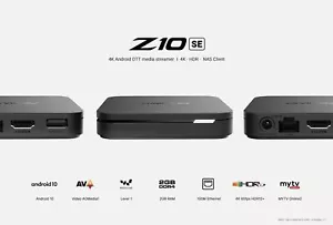 New 2024 Formuler Z10 SE Android 10 4K 2GB DDR4 Ram 4GB ROM WIFI 2.4G TV BOX - Picture 1 of 3