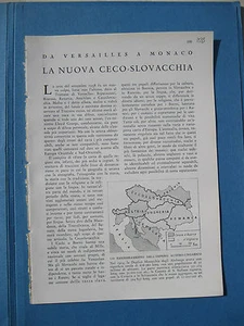 1939 LA NUOVA CECO-SLOVACCHIA BRATISLAVA - USI COSTUMI - TANTE FOTO - Foto 1 di 1