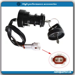 Ignition Key Switch For Yamaha Grizzly 600 YFM600 1998 1999 2000 2001 ATV USA - Foto 1 di 8