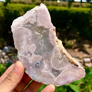 222G Natural Snowflake Cherry Blossom agate Madagascar Reiki Healing Stone - Picture 1 of 10