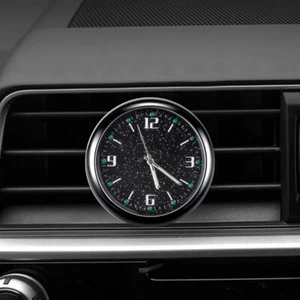 Car Luminous Clock Stick-On Digital Watch Mechanics Quartz Clock Accessory - Picture 1 of 8