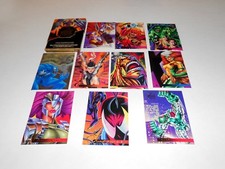 MARVEL ANNUAL flair 95 box 10 cards con venom olografica