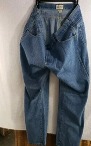 RedHead Brand Co. Straight Jeans Herren Gr. 42/34 blau dunkle Waschung 5-Pocket, Reißverschluss - Bild 1 von 8
