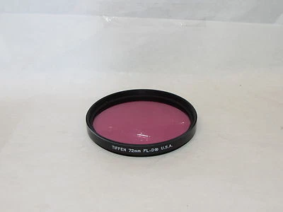 Used Tiffen FL-D 72mm Lens Filter Made in USA O32902 - Image 1 of 2