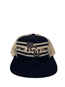 Vintage 80’s PENN STATE Nittony Lions Snapback Trucker Hat - Picture 1 of 10