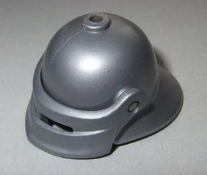 13721, 1x Helm, Schallerhelm (mit Visier), silber - Bild 1 von 1