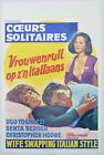 WIFE SWAPPING ITALIAN STYLE (1970) Original Belgian Film Poster - Franco Giraldi