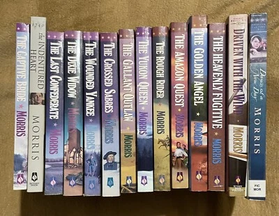 Lot of 14 Gilbert Morris Books 12 House Of Winslow Plus 2 Historical Christian - Image 1 of 4