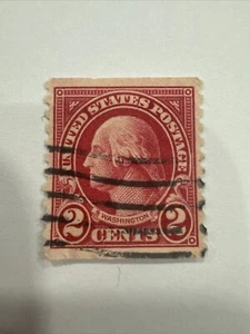 VERY RARE Washington 2 Cent Red Stamp. - Picture 1 of 5