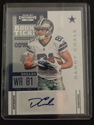 2012: Panini Contenders Football Rookie Ticket Danny Coale Auto #123  - Image 1 of 2