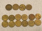 16 Assorted Arcade and Other No Cash Value Tokens