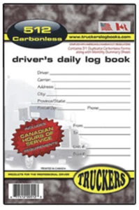 Professional Truck Driver's Daily Log Book | Truckers Supplies  Log Book | 512 - Picture 1 of 2