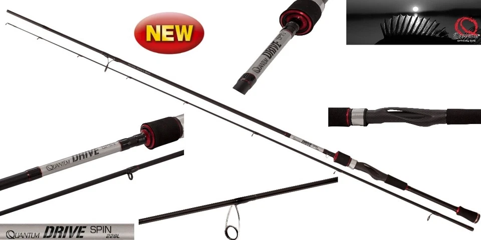 Quantum Drive Spin Spinnruten für Barsch-Zander-Hecht - Bild 1 von 4