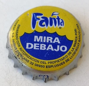 BOTTLE CAP ANTIGUO TAPA CORONA CHAPA KRONKORKEN SODA TAPPI FANTA BARCELONA-1 - Imagen 1 de 3