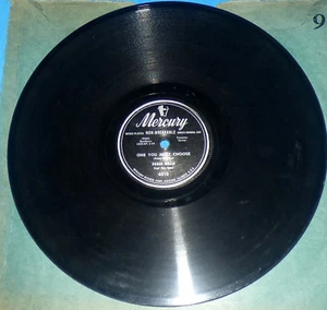 Eddie Dean - 'Neath Texas Skies & One You Must Choose / Mercury 78 - Picture 1 of 2