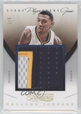 2013 Timeless Treasures Every Player Game Jerseys Prime /5 Orlando Johnson #89