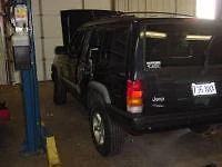 Used Left Quarter Glass fits: 1998 Jeep Cherokee 4 Dr privacy tint Left Grade A - Image 1 of 4