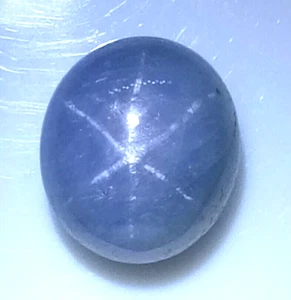 10.00 Cts 100% Natural Blue Star Sapphire Oval Loose Gemstone - Picture 1 of 2