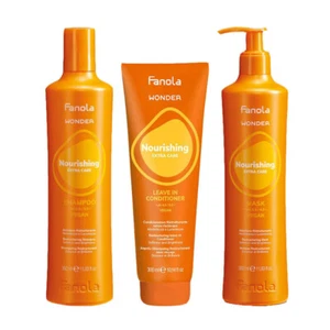 FANOLA Kit Wonder Nourishing Shamp 350ml + Leave In Conditi 300ml + Mask 350ml - Imagen 1 de 1