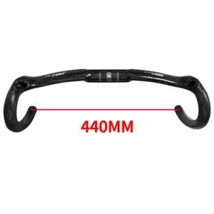Full Carbon Fiber Bicycle Handlebar with 15.75/16.54/17.32inch Inner Cable Rout - Picture 1 of 25