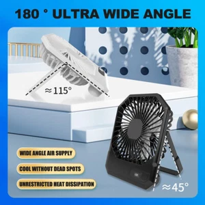 Three Speed Wind USB Small Fan, Suitable For Home Office Desk And Tabletop - Picture 1 of 19
