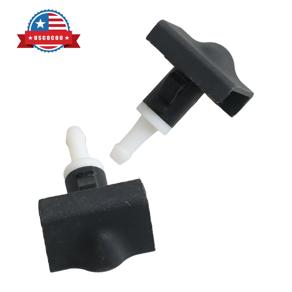 2Pcs Windshield Water Spray Washer Nozzle for 2009-2015 Nissan Maxima 3.5L - Image 1 of 4