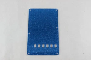 La cubierta Blue Glitter Sparkle Tremolo Trem Spring se ajusta a la Fender Strat Stratocaster - Imagen 1 de 5