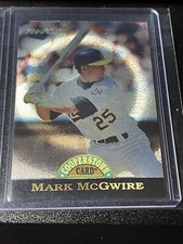 1993 Pinnacle Cooperstown Dufex #30 Mark McGwire /1000