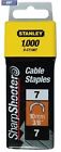 Stanley 1-CT106T Cable Clips Ct 100 10mm 1000pcs for 6-CT-10