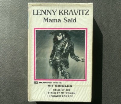LENNY KRAVITZ-MAMA SAID 1991 KOREA EMI FIRST PRESS CASSETTES FACTORY SEALED - Image 1 of 4