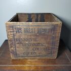 Dr A.C. Daniels Antique Wood Advertising Medicine Shipping Box Boston Mass