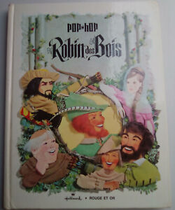 Belle E.O. 1969 ALBUM POP-HOP ROBIN DES BOIS  Hallmark Collec. Rouge et Or TBE