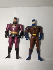 2 figuras de héroe de acción de Batman de 5" 1994 y 1993 sueltas - Imagen 1 de 9