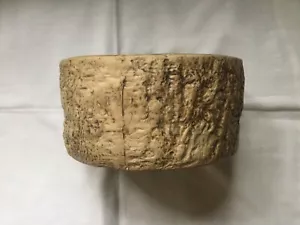 Vintage Hillstonia Stoneware Tree Stump 'Moira' Pattern 7" Diameter Planter - Picture 1 of 10