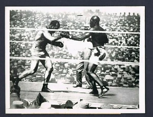 VERY RARE JACK JOHNSON vs JIM JEFFRIES Heavyweight Championship boxing photo - Picture 1 of 3