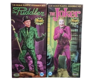 Batman 1966 The Riddler & The JOker model kits made by MOEBIUS - Imagen 1 de 6