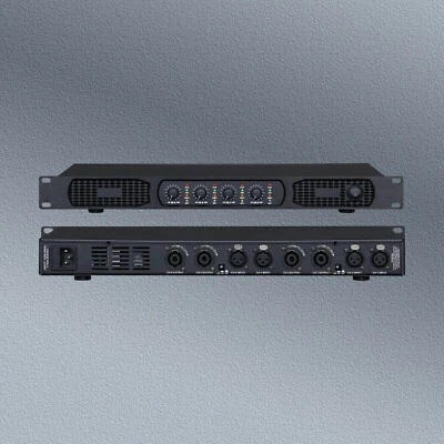 DA4400 Professional 4 Channel Class H Digital DJ Power Amplifier 4*800W in 8 O1R - Image 1 of 4