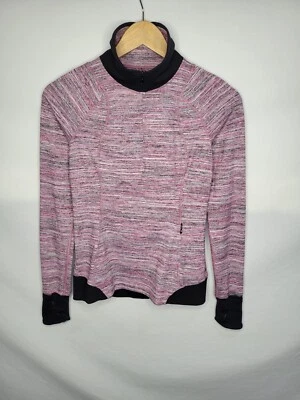 Lululemon Runderful Half Zip Women's Size 4 XS Space Dye Camo Berry Rumble Rulu - Image 1 of 4