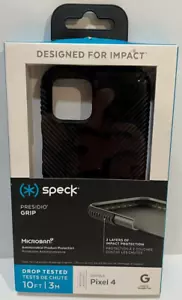 Speck Presidio Grip Series Case for Google Pixel 4 - Black - Picture 1 of 5