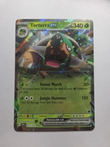 Torterra ex 012/162 - Temporal Forces - Double Rare - Near Mint Pokemon Tcg - Picture 1 of 2
