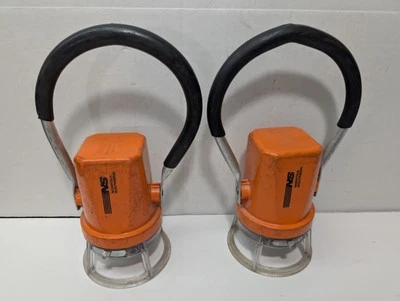 Pair Vintage Norfolk Southern Lantern Starlite 222 Flashlight Orange Railroad Foto 1 de 4