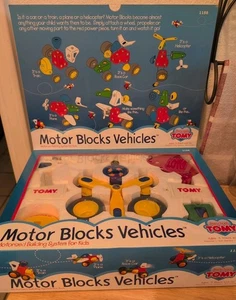 Bloques de motor Tomy Big Fun - Juego de 18 piezas - Nuevos, sellados en caja, *Caja de desgaste - Imagen 1 de 15