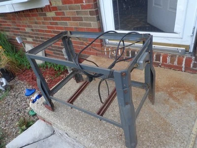 Craftsman 103 113 Table Saw Jointer Flared Adjustable Leg Stand Base, 16.25 X 30 - Image 1 of 4