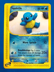 Squirtle 131/165 Expedition Base Set Regular Non Holo Pokemon Karte LP - Bild 1 von 6